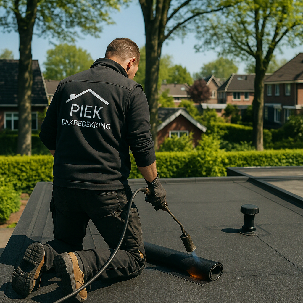 Tuinhuis met nieuw dak in Winterswijk
